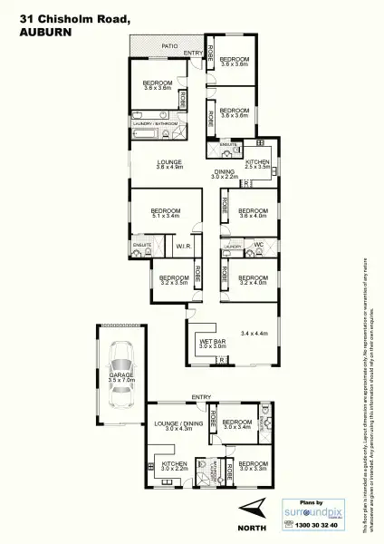 Floorplan of Homely house listing, 31 Chisholm Road, Auburn NSW 2144