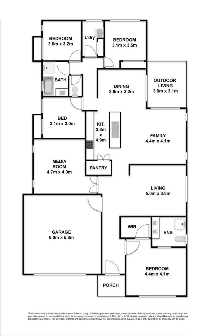 Floorplan of Homely house listing, 28 Locke Crescent, Caloundra West QLD 4551