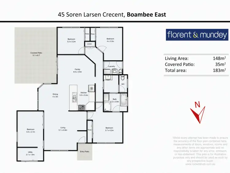 Floorplan of Homely house listing, 45 Soren Larsen Cres, Boambee East NSW 2452