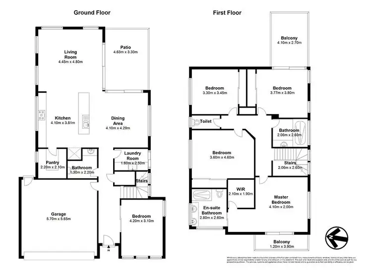 Floorplan of Homely house listing, 60 Waterside Drive, Springfield Lakes QLD 4300