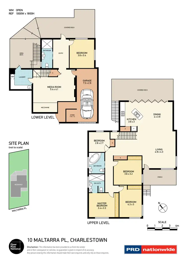 Floorplan of Homely house listing, 10 Maltarra Place, Charlestown NSW 2290