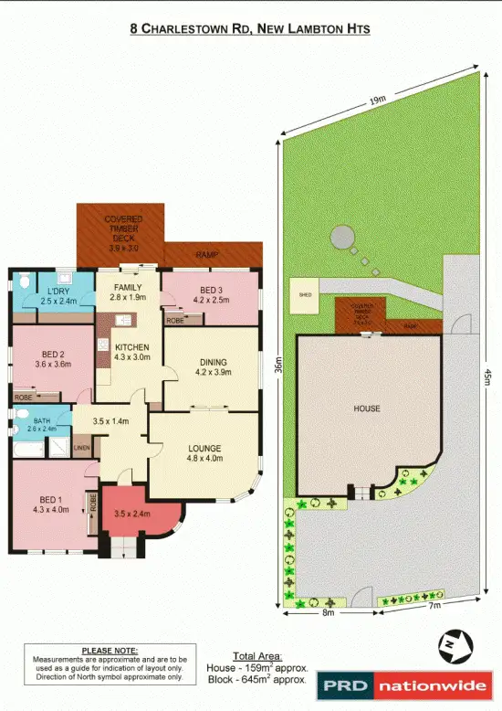 Floorplan of Homely house listing, 8 Charlestown Road, New Lambton Heights NSW 2305