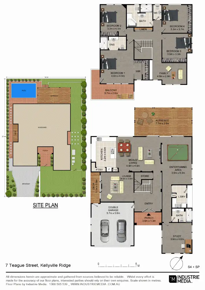 Floorplan of Homely house listing, 7 Teague Street, Kellyville Ridge NSW 2155