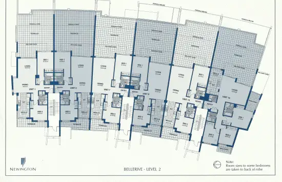 Floorplan of Homely unit listing, 2/9 Nurmi Avenue, Newington NSW 2127