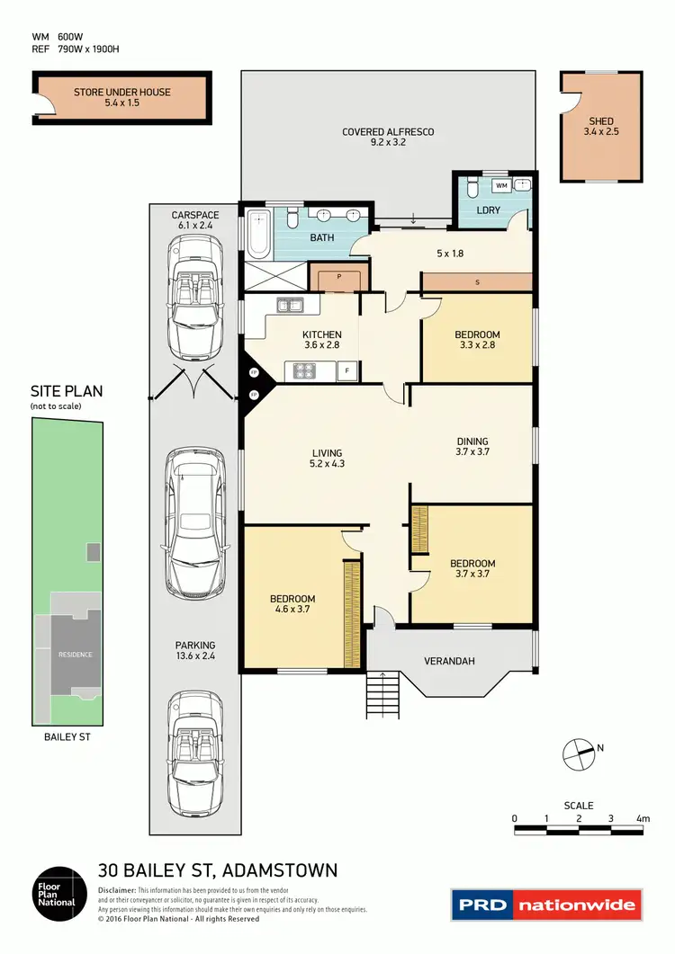 Floorplan of Homely house listing, 30 Bailey Street, Adamstown NSW 2289