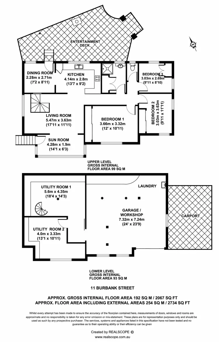 Floorplan of Homely house listing, 11 Burbank St, Stafford Heights QLD 4053