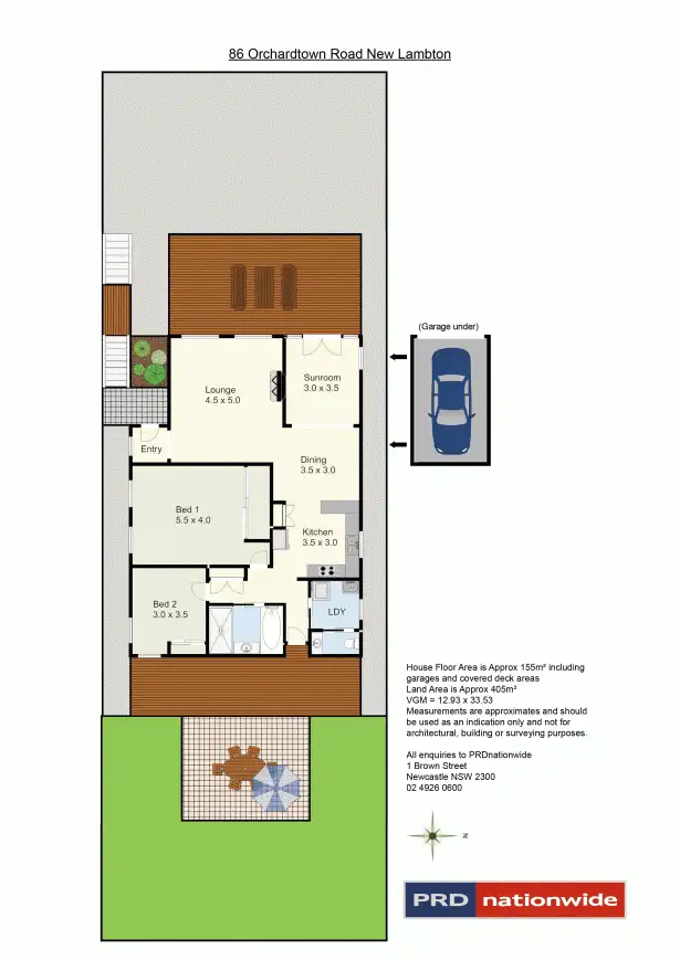 Floorplan of Homely house listing, 86 Orchardtown Road, New Lambton NSW 2305