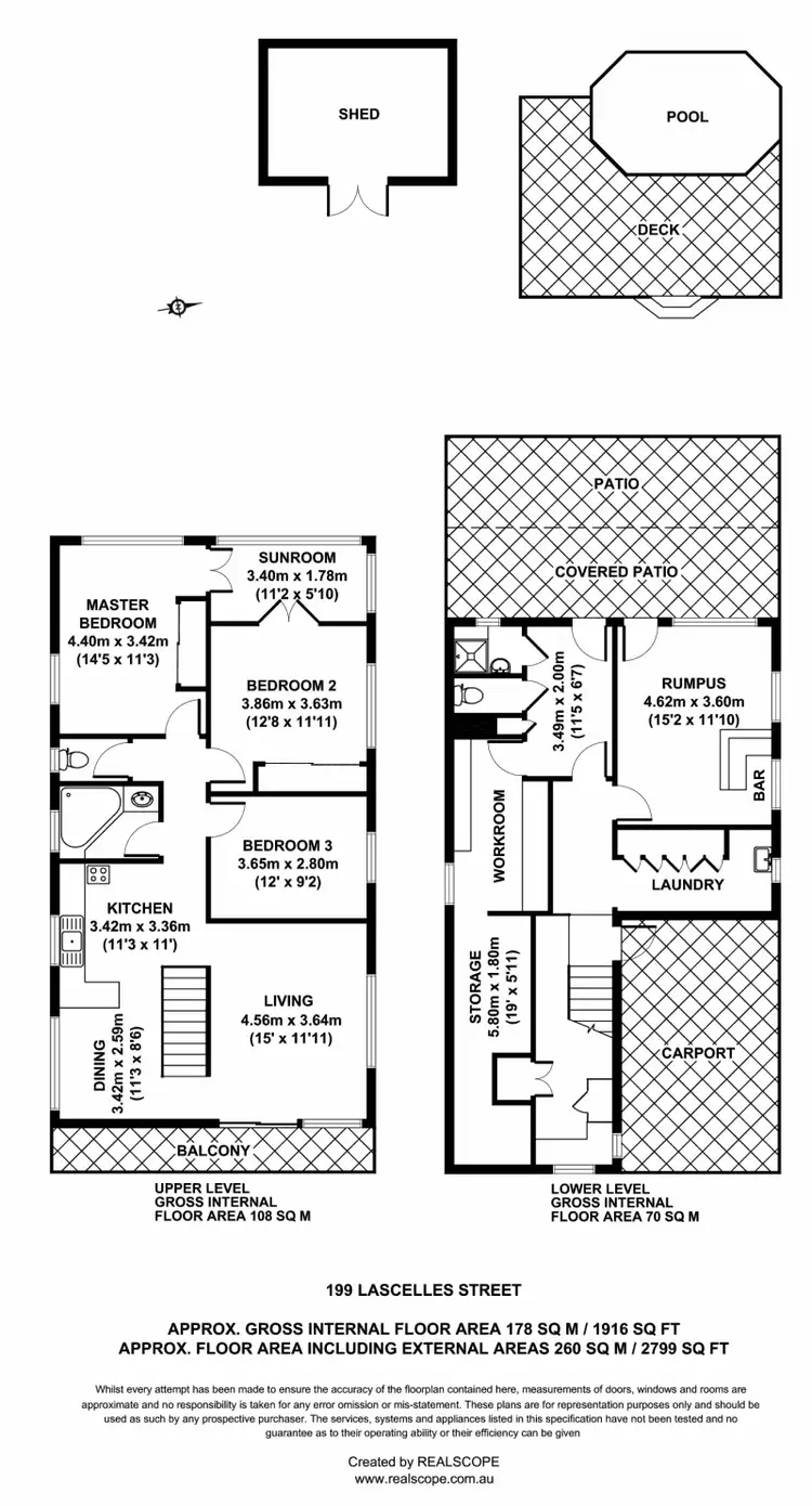 Floorplan of Homely house listing, 199 Lascelles Street, Brighton QLD 4017