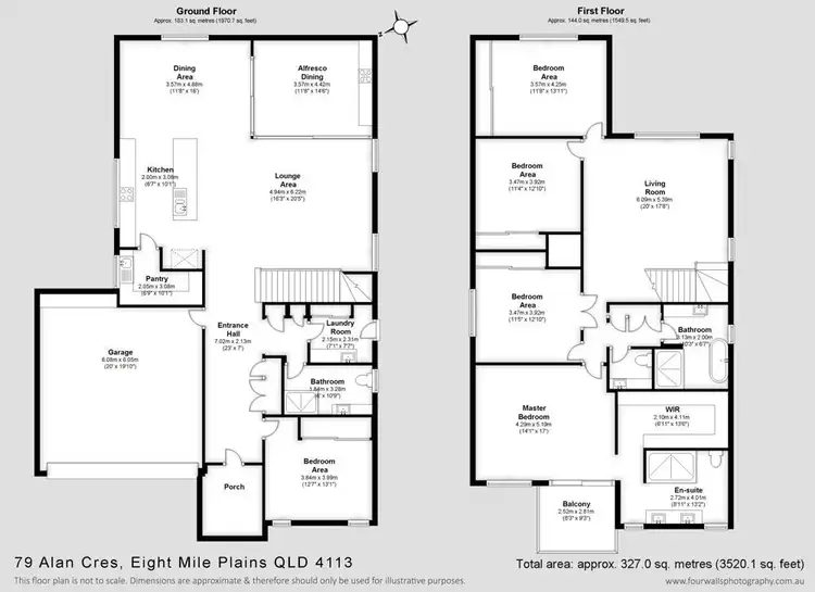 Floorplan of Homely house listing, 79 Alan Crescent, Eight Mile Plains QLD 4113