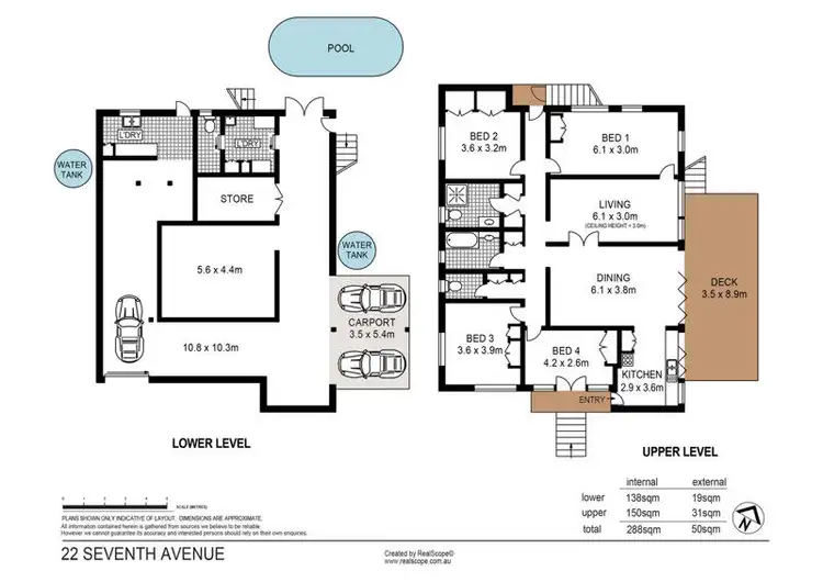 Floorplan of Homely house listing, 22 Seventh Avenue, Sandgate QLD 4017