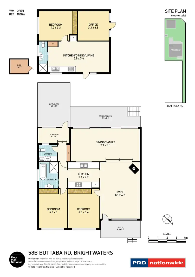 Floorplan of Homely house listing, 58B Buttaba Road, Brightwaters NSW 2264