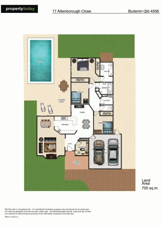 Floorplan of Homely house listing, 17 Attenborough Close, Buderim QLD 4556