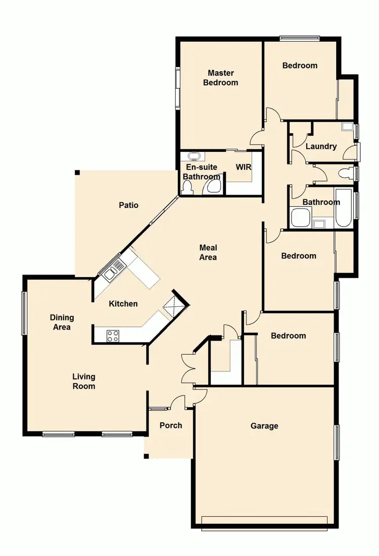 Floorplan of Homely house listing, 40 Kernel Road, Narangba QLD 4504