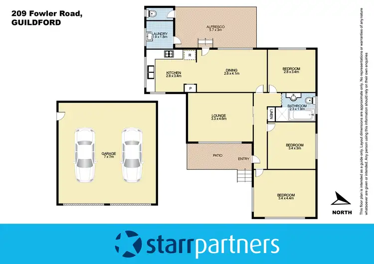 Floorplan of Homely house listing, 209 Fowler Road, Guildford NSW 2161
