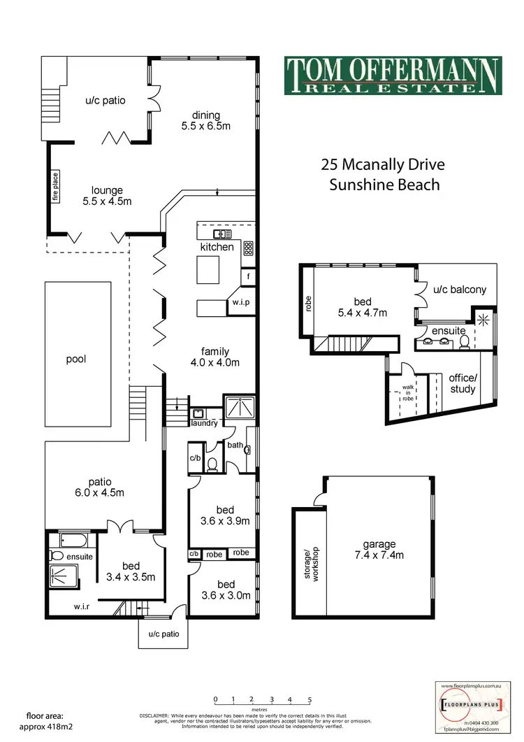 Floorplan of Homely house listing, 25 McAnally Dr, Sunshine Beach QLD 4567