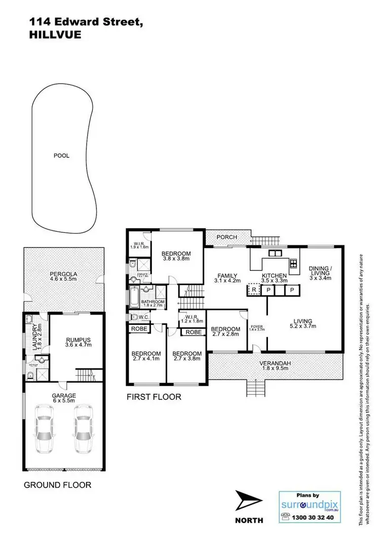 Floorplan of Homely house listing, 114 Edward Street, Tamworth NSW 2340