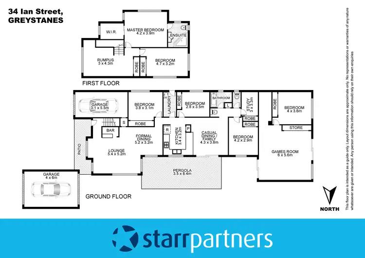 Floorplan of Homely house listing, 34 Ian Street, Greystanes NSW 2145