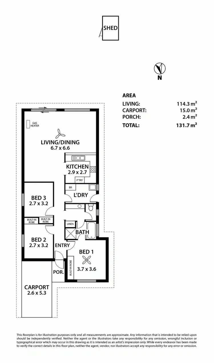 Floorplan of Homely house listing, 2/93 Hurling Drive, Mount Barker SA 5251
