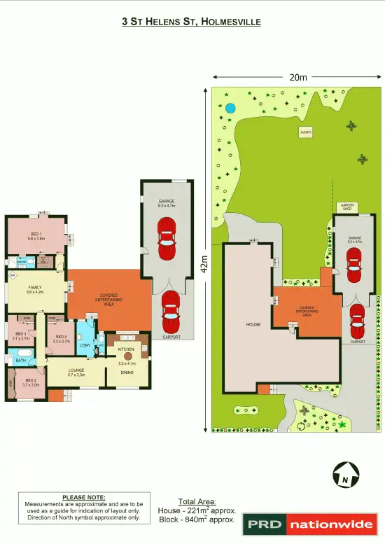 Floorplan of Homely house listing, 3 St. Helen Street, Holmesville NSW 2286