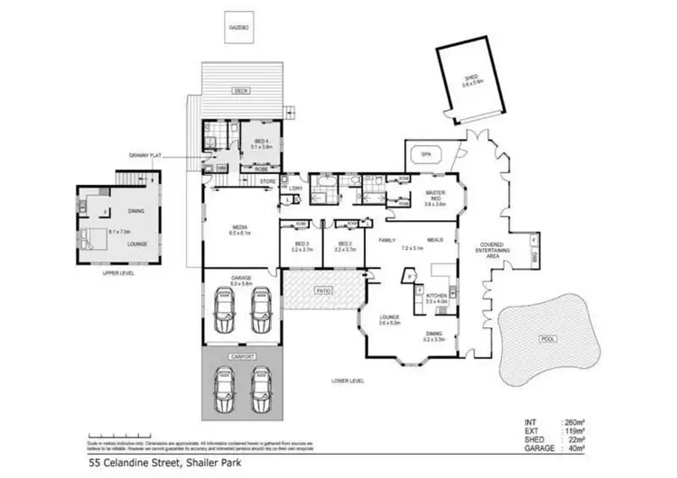 Floorplan of Homely house listing, 55 Celandine Street, Shailer Park QLD 4128