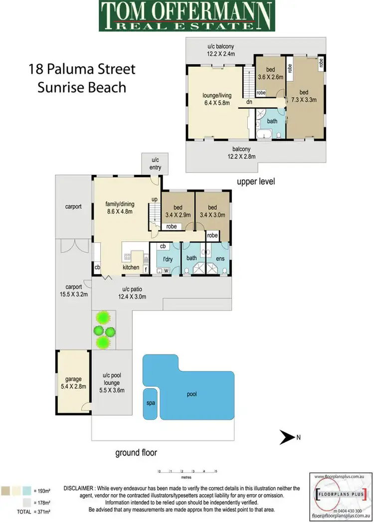 Floorplan of Homely house listing, 18 Paluma St, Sunrise Beach QLD 4567