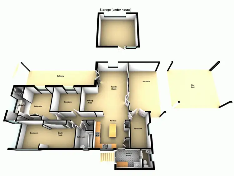 Floorplan of Homely house listing, 23 Gosford Street, Mount Gravatt QLD 4122