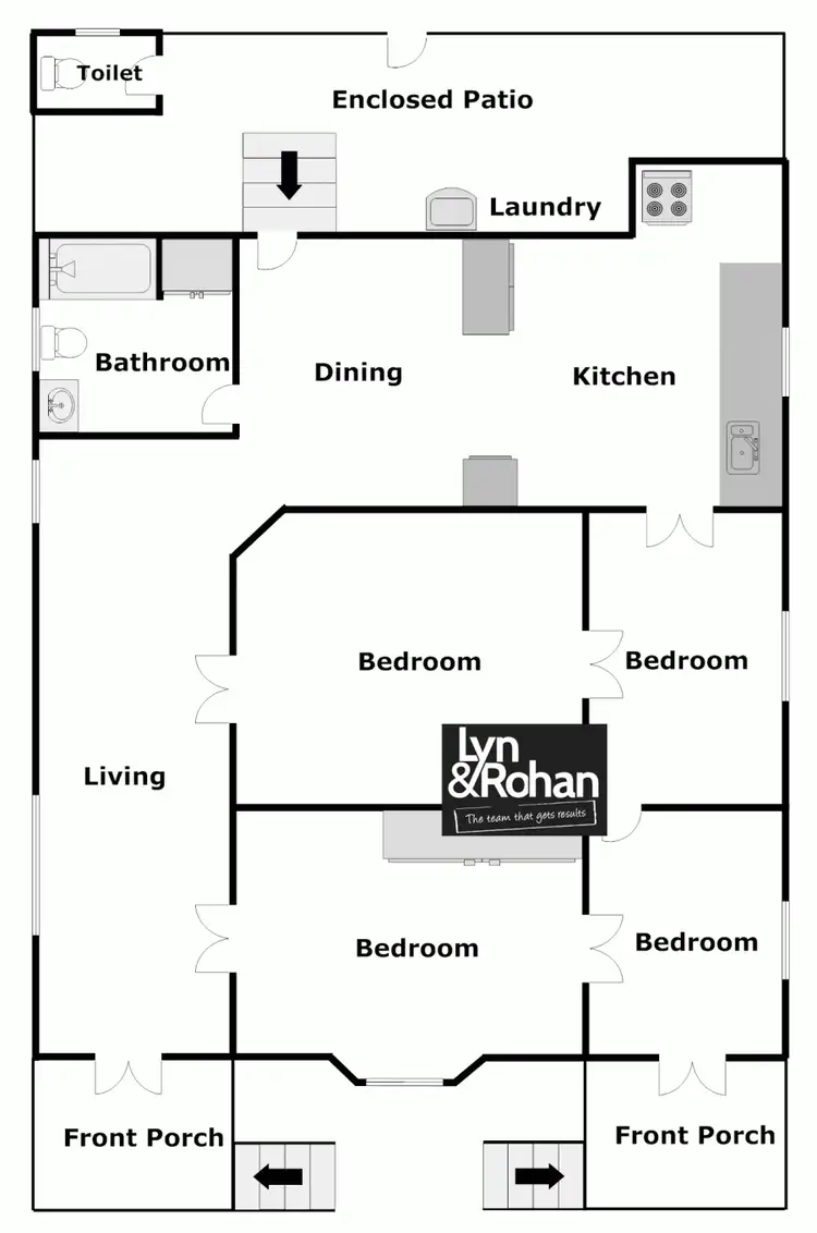 Floorplan of Homely house listing, 18 Charlotte Street, Aitkenvale QLD 4814