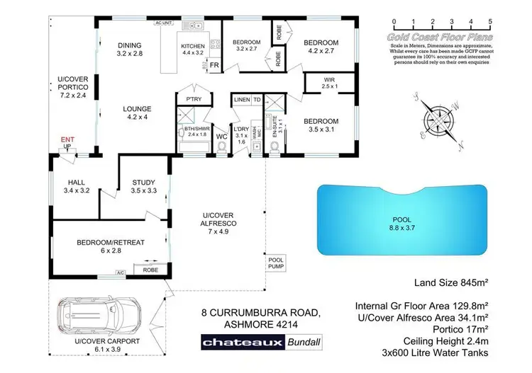 Floorplan of Homely house listing, 8 Currumburra Rd, Ashmore QLD 4214