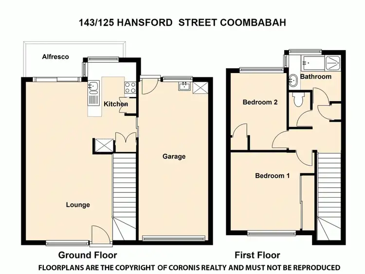 Floorplan of Homely unit listing, 143/125 Hansford Road, Coombabah QLD 4216