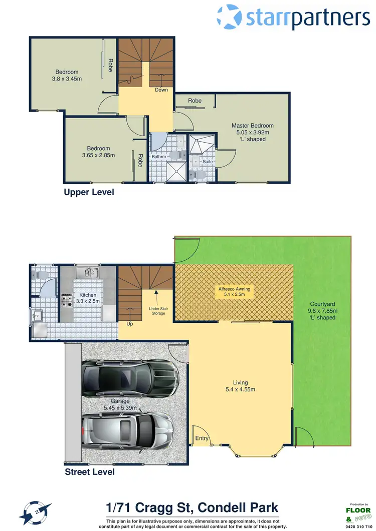 Floorplan of Homely house listing, 1/71 Cragg Street, Condell Park NSW 2200