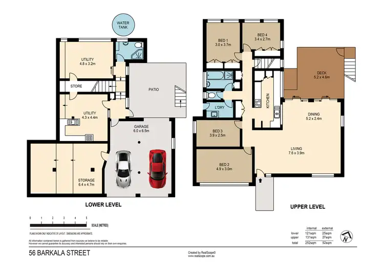 Floorplan of Homely house listing, 56 Barkala Street, The Gap QLD 4061