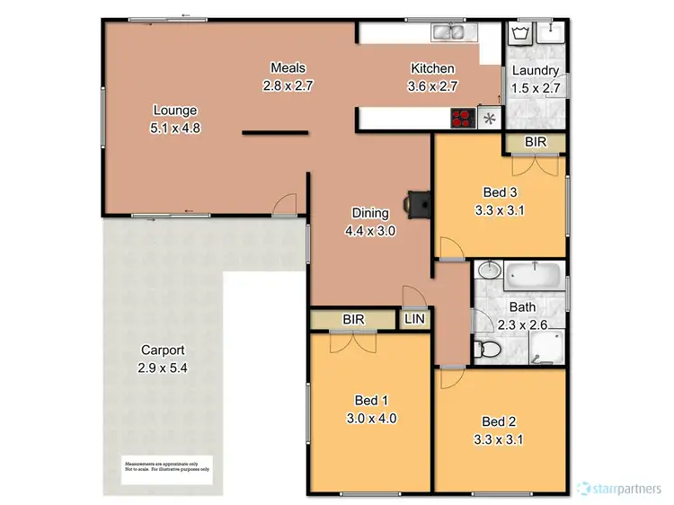 Floorplan of Homely house listing, 180 Mitchell Drive, Glossodia NSW 2756