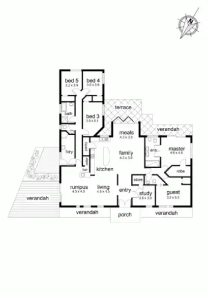 Floorplan of Homely house listing, 19 Hull Road, Mount Martha VIC 3934