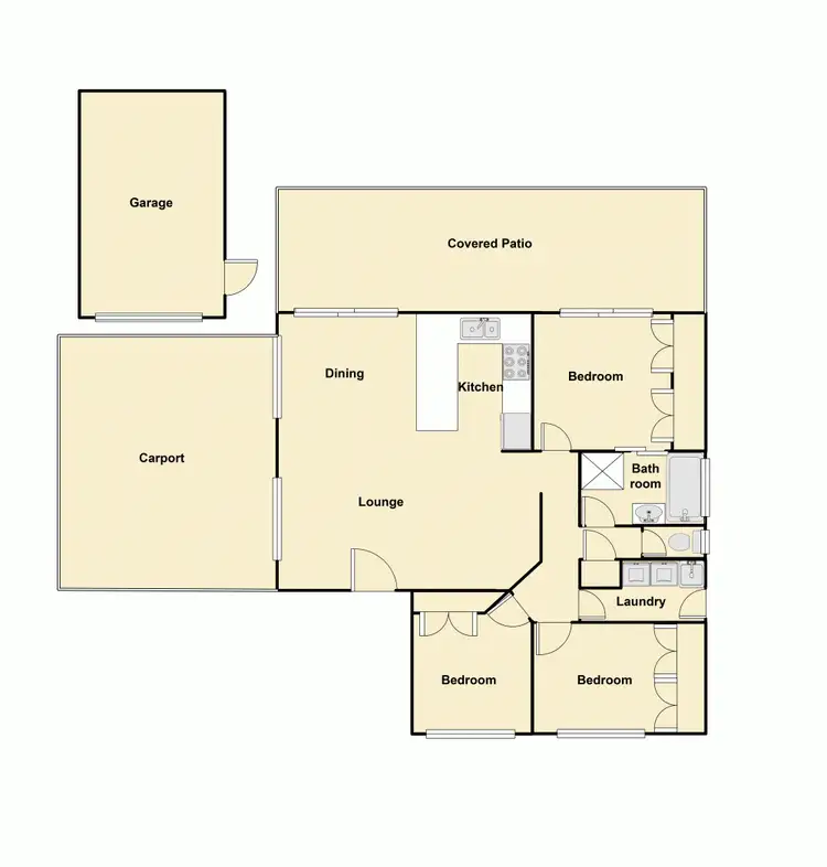 Floorplan of Homely house listing, 2 Salvatore Court, Morayfield QLD 4506