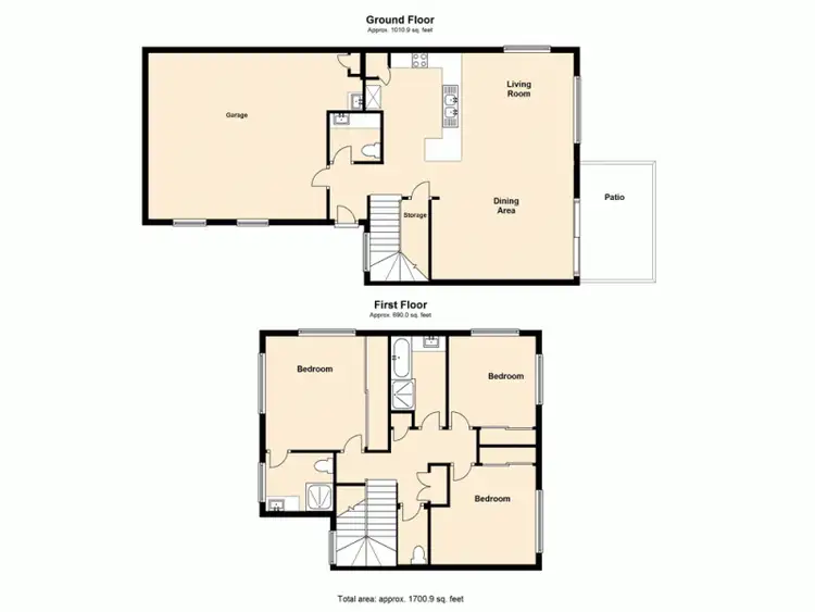 Floorplan of Homely townhouse listing, 20/15-27 Bailey Road, Deception Bay QLD 4508