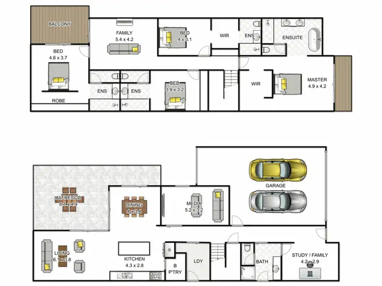 Floorplan of Homely house listing, 33 Eromanga Street, Carindale QLD 4152