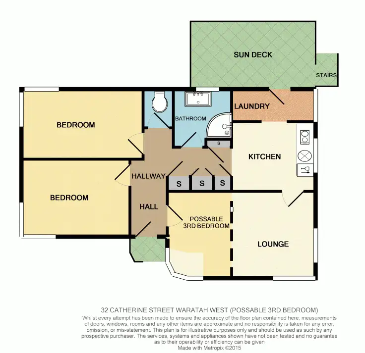 Floorplan of Homely house listing, 32 Catherine Street, Waratah West NSW 2298