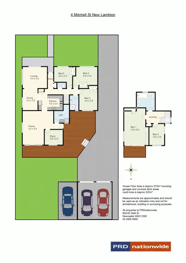 Floorplan of Homely house listing, 4 Mitchell Street, New Lambton NSW 2305
