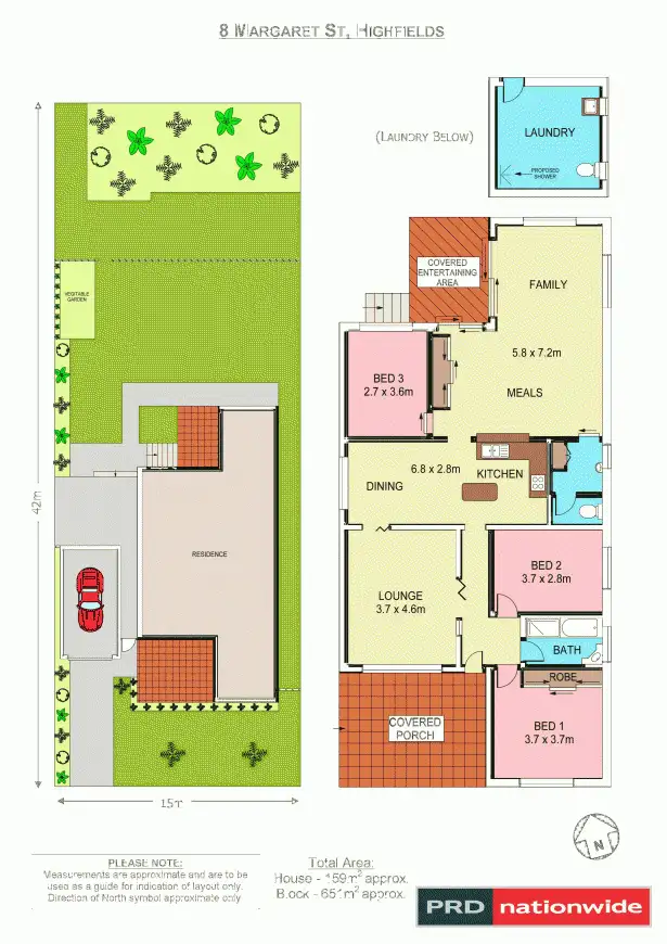 Floorplan of Homely house listing, 8 Margaret Street, Highfields NSW 2289