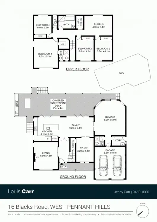 Floorplan of Homely house listing, 16 Blacks Road, West Pennant Hills NSW 2125