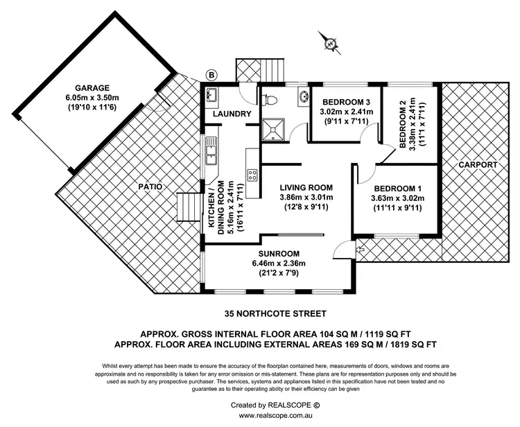 Floorplan of Homely house listing, 90 Saul Street, Brighton QLD 4017