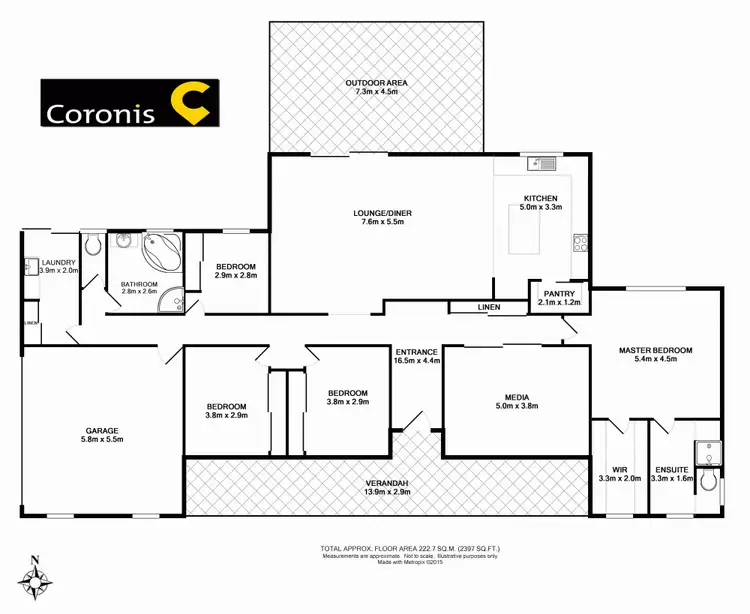 Floorplan of Homely house listing, 228 Meringandan Road, Kleinton QLD 4352