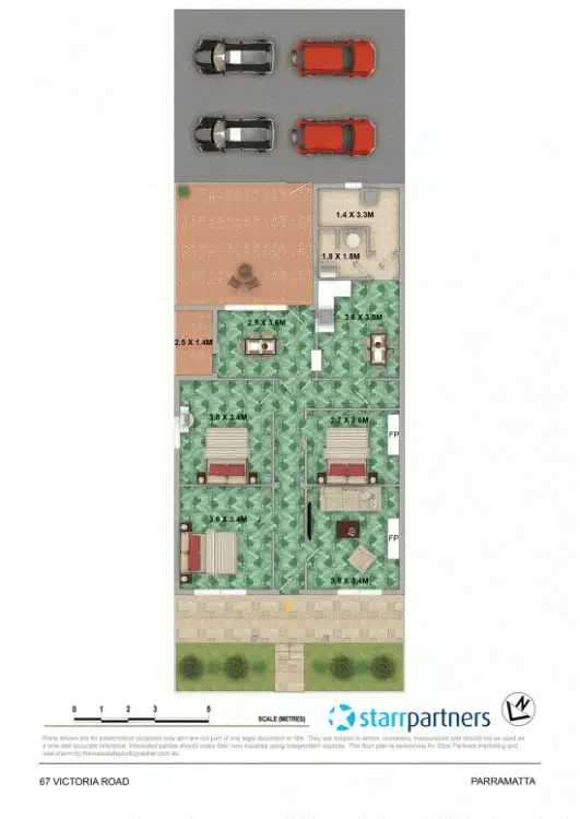 Floorplan of Homely house listing, 67 Victoria Road, Parramatta NSW 2150