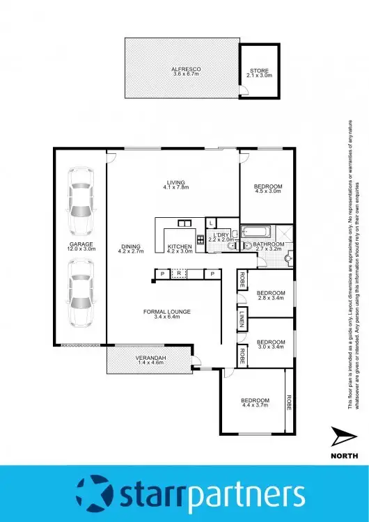Floorplan of Homely house listing, 27 Kipling Drive, Colyton NSW 2760