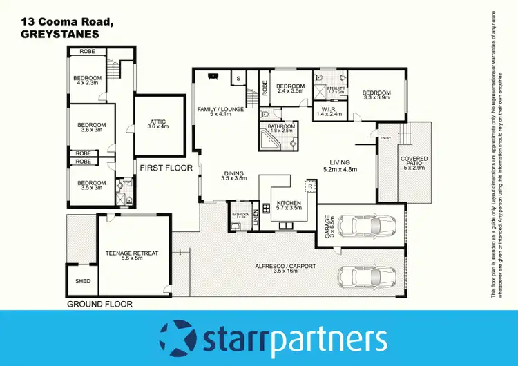 Floorplan of Homely house listing, 13 Cooma Road, Greystanes NSW 2145