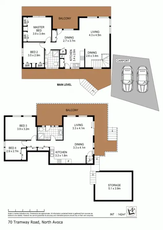 Floorplan of Homely house listing, 70 Tramway Road, North Avoca NSW 2260