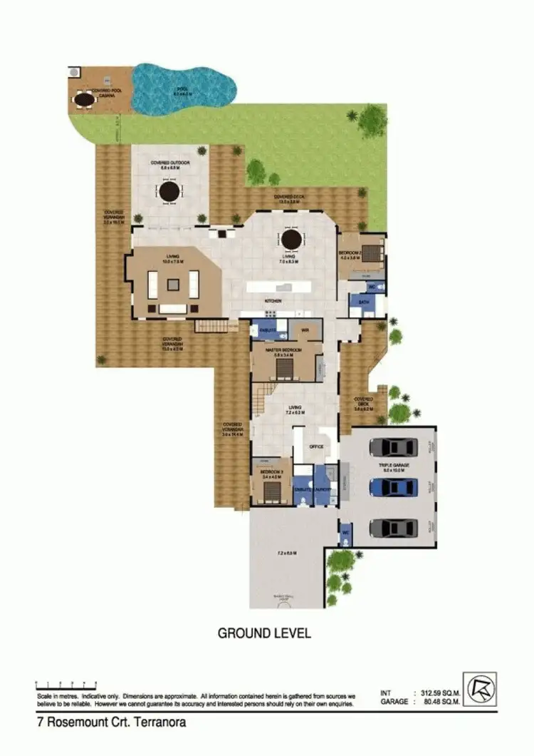 Floorplan of Homely house listing, 12 Rosemount Court, Terranora NSW 2486