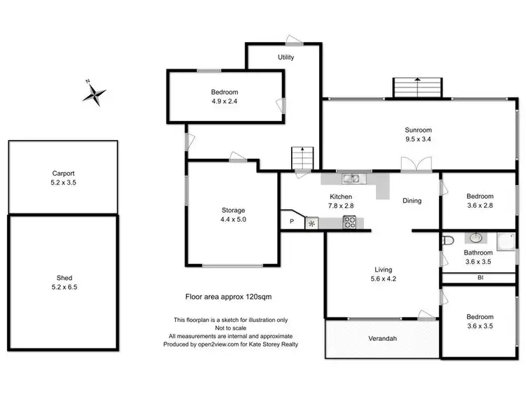 Floorplan of Homely house listing, 2173 Arthur Highway, Copping TAS 7174