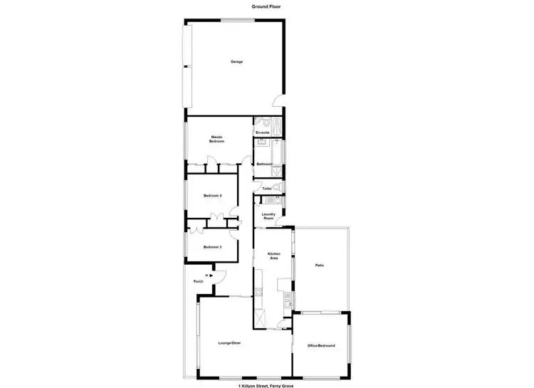 Floorplan of Homely house listing, 1 Killyon Street, Ferny Grove QLD 4055