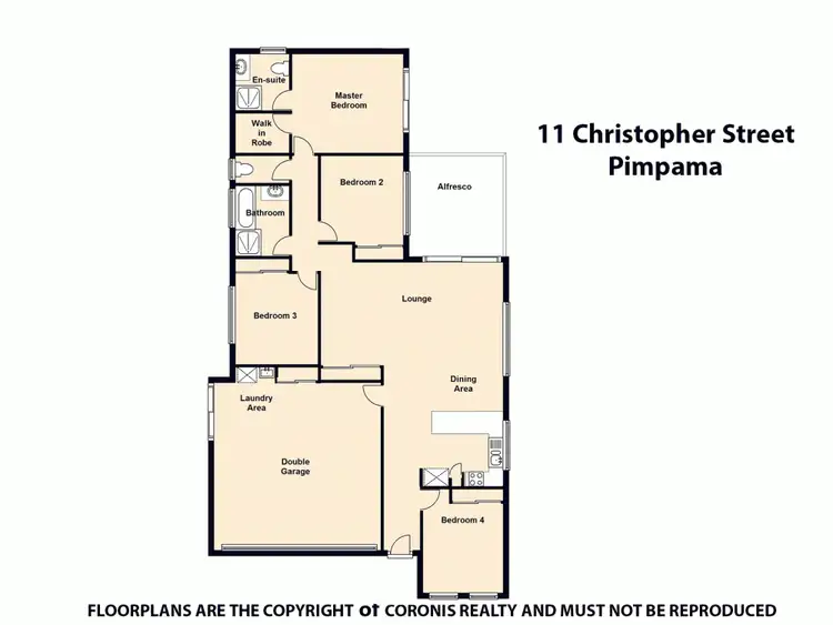 Floorplan of Homely house listing, 11 Christopher Street, Pimpama QLD 4209
